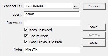 Настройка Mikrotik