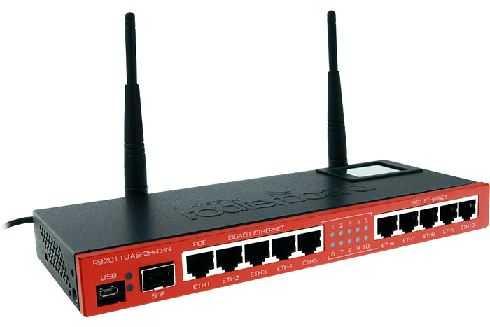 MikroTik RouterBOARD RB2011UiAS-2HnD-IN